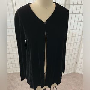 Saks Fifth Avenue Velvet Cardigan | Size: P